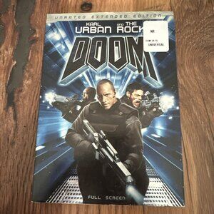 DOOM DVD Tested Working The Rock Dwayne Johnson